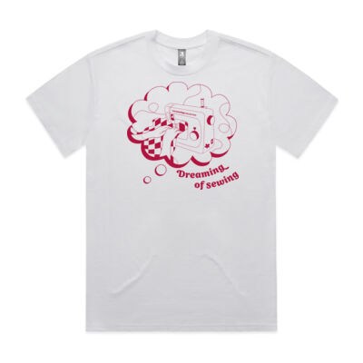 Dreaming of Sewing Boxy Tee - Ruby Thumbnail